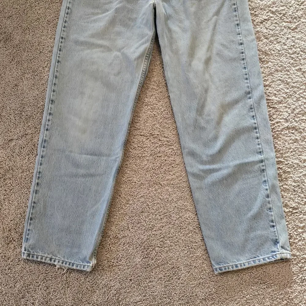 Vintage Levis 550 1999 Jeans Mens 36x32‎ Light Wash Denim Relaxed Tapered